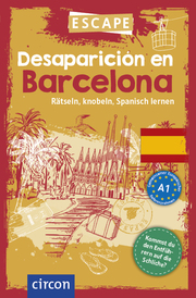 Desaparición en Barcelona - Cover