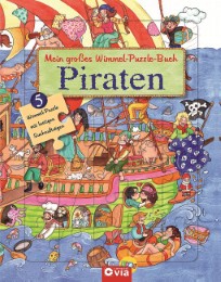Mein großes Wimmel-Puzzle-Buch Piraten