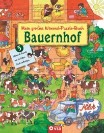 Mein großes Wimmel-Puzzle-Buch Bauernhof