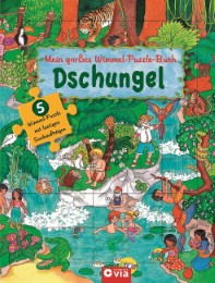 Mein großes Wimmel-Puzzle-Buch Dschungel