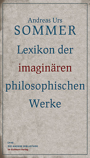 Lexikon der imaginären philosophischen Werke - Cover