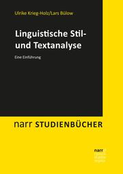 Linguistische Stil- und Textanalyse - Cover