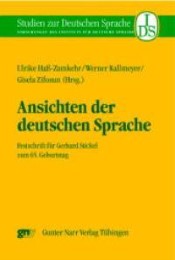 Ansichten der deutschen Sprache - Cover