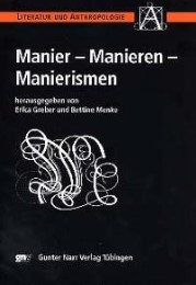 Manier, Manieren, Manierismen - Cover