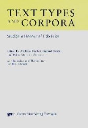 Text Types and Corpora
