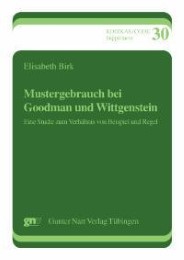 Mustergebrauch bei Goodman und Wittgenstein