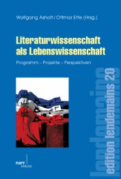 Literaturwissenschaft als Lebenswissenschaft - Cover