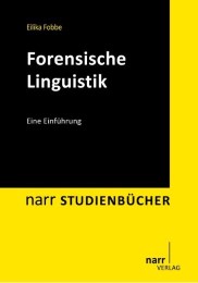 Forensische Linguistik - Cover