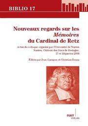 Nouveaux regards sur les 'Mémoires' du Cardinal de Retz - Cover