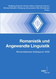 Romanistik und angewandte Linguistik - Cover