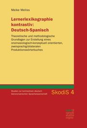 Lernerlexikographie kontrastiv: Deutsch-Spanisch - Cover