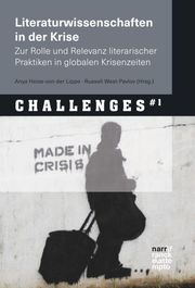 Literaturwissenschaften in der Krise - Cover