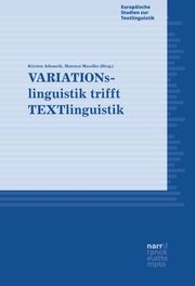 VARIATIONslinguistik trifft TEXTlinguistik - Cover