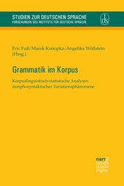 Grammatik im Korpus - Cover