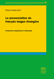 La prononciation du français langue étrangère - Cover