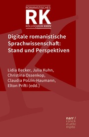 Digitale romanistische Sprachwissenschaft: Stand und Perspektiven - Cover