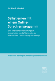 Selbstlernen mit einem Online-Sprachlernprogramm - Cover