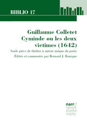 Guillaume Colletet. Cyminde ou les deux victimes (1642) - Cover