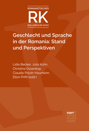 Geschlecht und Sprache in der Romania: Stand und Perspektiven - Cover