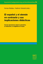 El español y el alemán en contraste y sus implicaciones didácticas - Cover
