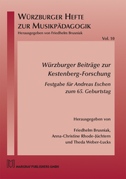 Würzburger Beiträge zur Kestenberg-Forschung - Cover