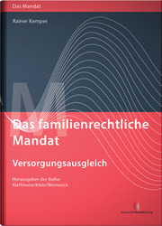 Das familienrechtliche Mandat - Versorgungsausgleich