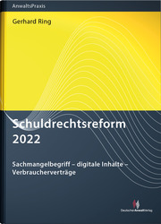 Schuldrechtsreform 2022 - Cover
