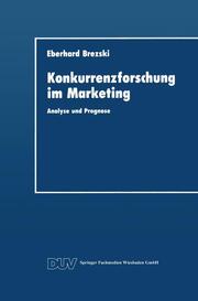 Konkurrenzforschung im Marketing - Cover