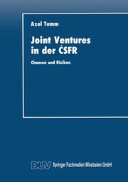 Joint Ventures in der CSFR