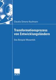 Transformationsprozess von Entwicklungsländern - Cover