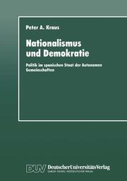 Nationalismus und Demokratie - Cover
