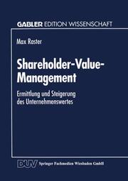 Shareholder-Value-Management - Cover