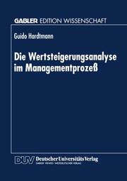 Wertsteigerungsanalyse im Managementprozess - Cover