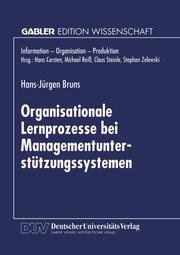 Organisationale Lernprozesse bei Managementunterstützungssystemen - Cover