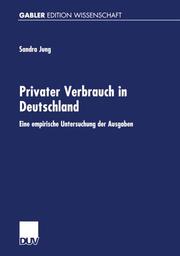 Privater Verbrauch in Deutschland