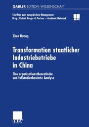 Transformation staatlicher Industriebetriebe in China - Cover