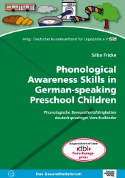 Phonological Awareness Skills in German-speaking Preschool Children - Cover