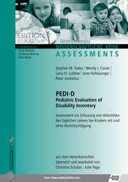 PEDI-D Pediatric Evaluation of Disability Inventory - Assessment zur Erfassung von Aktivitäten des täglichen Lebens bei Kindern mit und ohne Beeinträchtigung