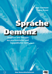 Sprache und Demenz - Cover