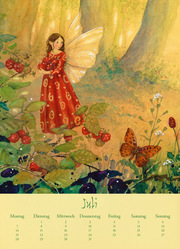 Kinderzimmer-Kalender 'Die kleine Elfe Flirr' 2025 - Illustrationen 2