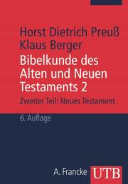 Bibelkunde des Alten und Neuen Testaments 2