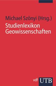 Studienlexikon Geowissenschaften - Cover