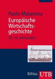 Europäische Wirtschaftsgeschichte - Cover