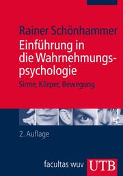 Einführung in die Wahrnehmungspsychologie - Cover