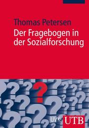 Der Fragebogen in der Sozialforschung - Cover