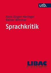 Sprachkritik - Cover