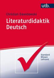 Literaturdidaktik Deutsch - Cover