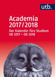 Academia 2017/2018 - Der Kalender fürs Studium - Cover