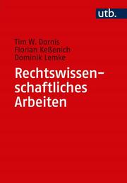 Rechtswissenschaftliches Arbeiten - Cover