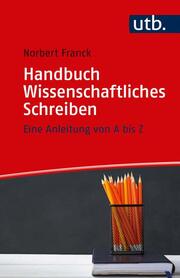 Handbuch Wissenschaftliches Schreiben - Cover